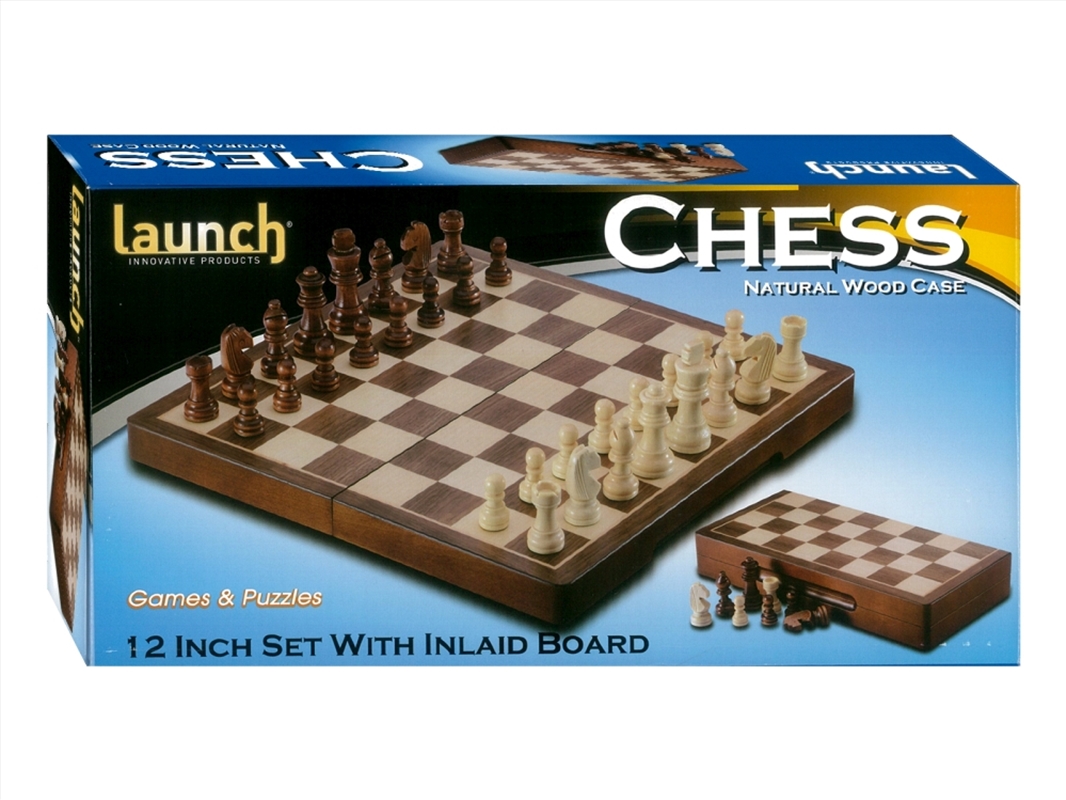 Chess 12" Inlaid/Product Detail/Games