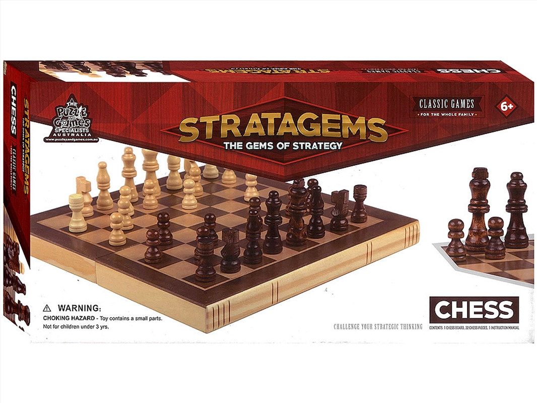 Chess 12" Wood (Stratagems)/Product Detail/Games