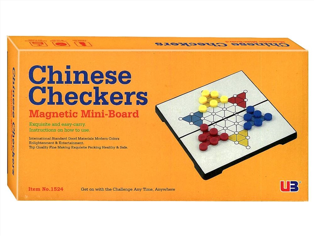 Chinese Checkers Magnetic 7"/Product Detail/Games