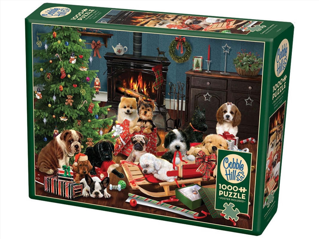 Christmas Puppies 1000 Piece/Product Detail/Jigsaw Puzzles