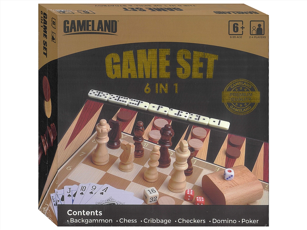 Combo Chess 6-In-1 (Gameland)/Product Detail/Games
