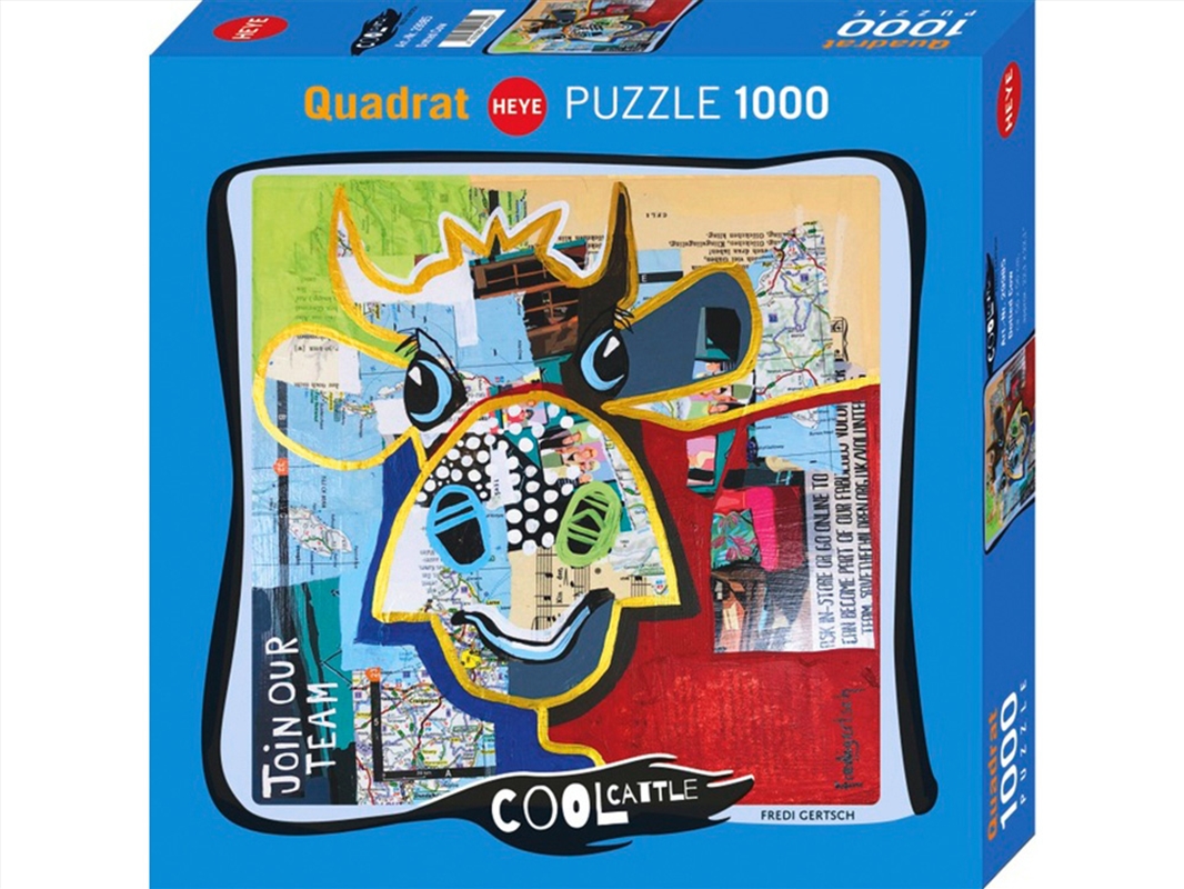 Cool Cattle, Dotted Cow 1000 Piece/Product Detail/Jigsaw Puzzles