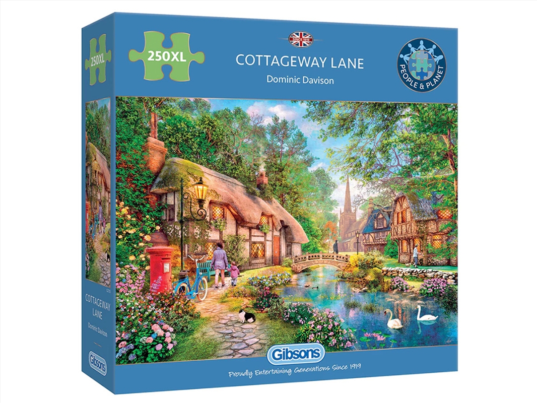 Cottageway Lane 250 Piece XXL/Product Detail/Jigsaw Puzzles