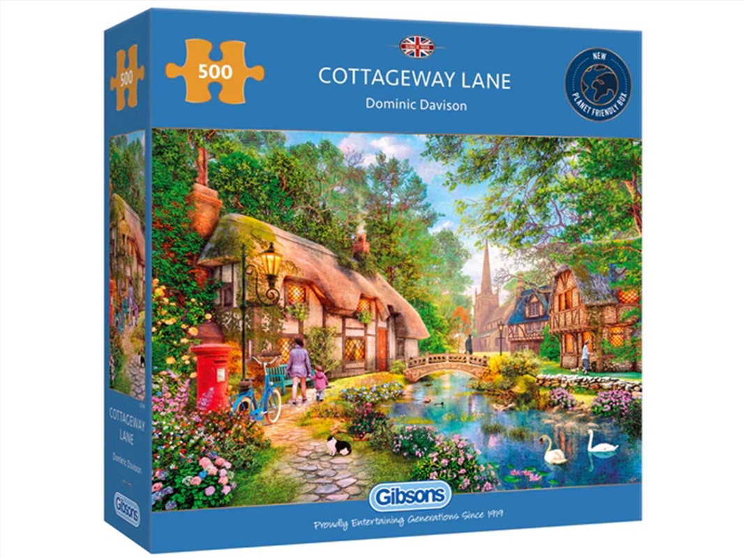 Cottageway Lane 500 Piece/Product Detail/Jigsaw Puzzles