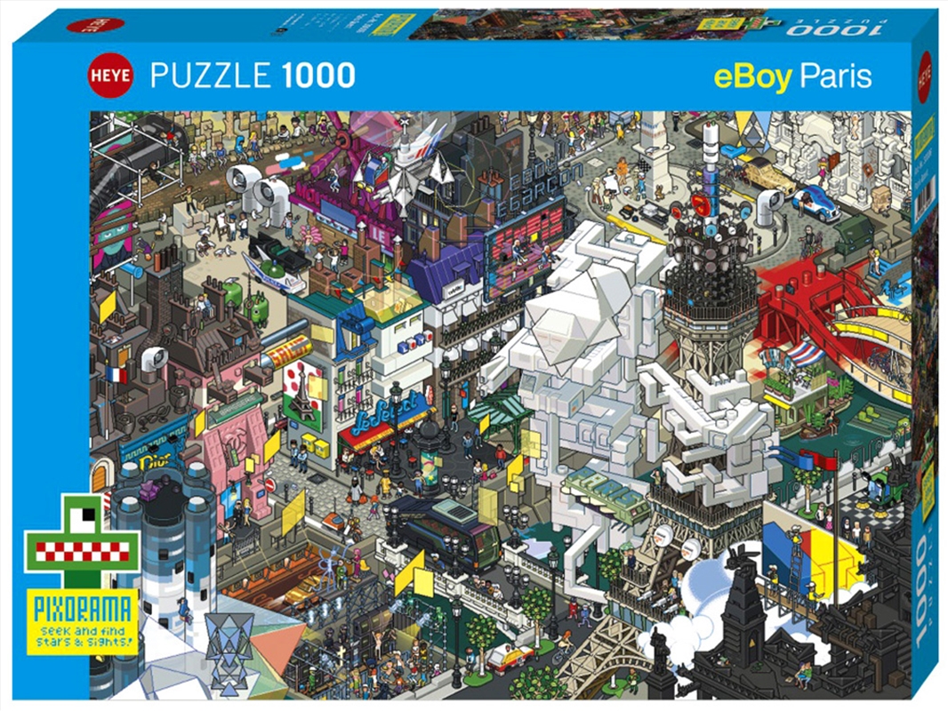 Eboy, Paris Quest 1000 Piece/Product Detail/Jigsaw Puzzles