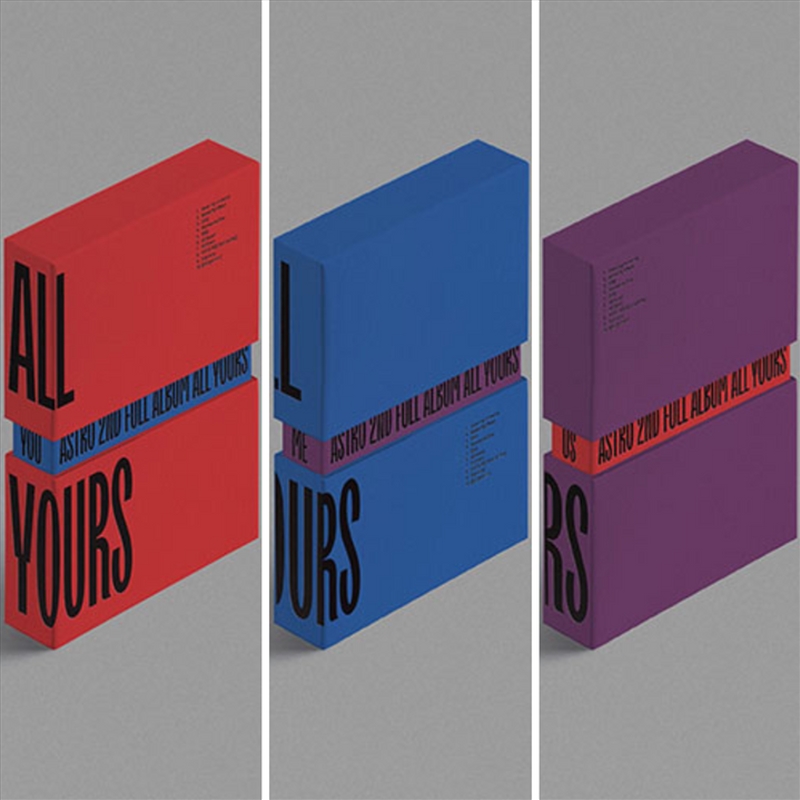 All Yours - 2nd Full Album (RANDOM COVER)/Product Detail/World