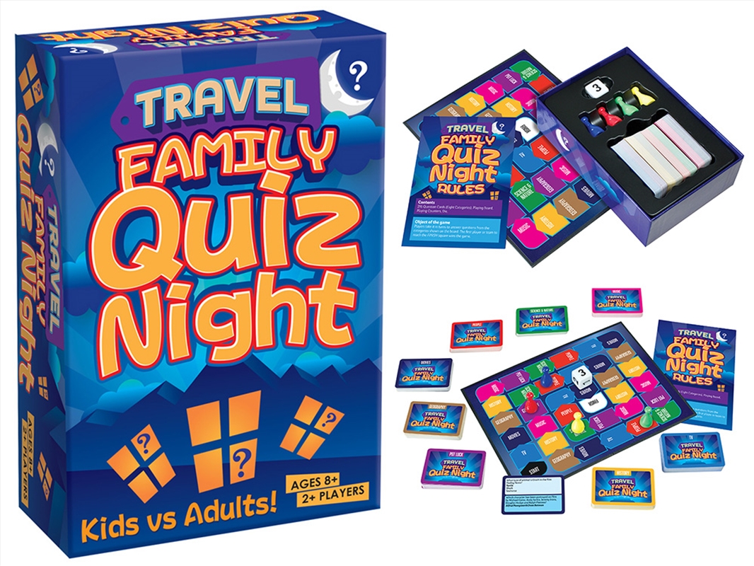 Family Quiz Night Travel Game/Product Detail/Card Games