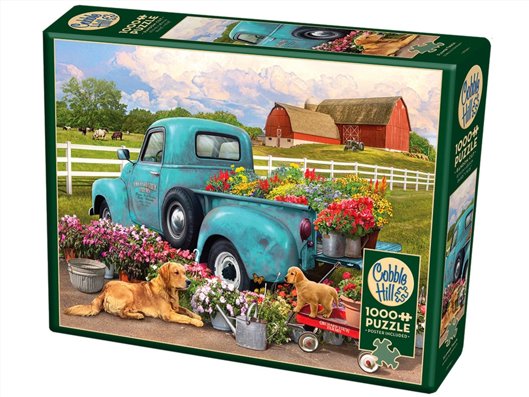 Flower Truck 1000 Piece/Product Detail/Jigsaw Puzzles