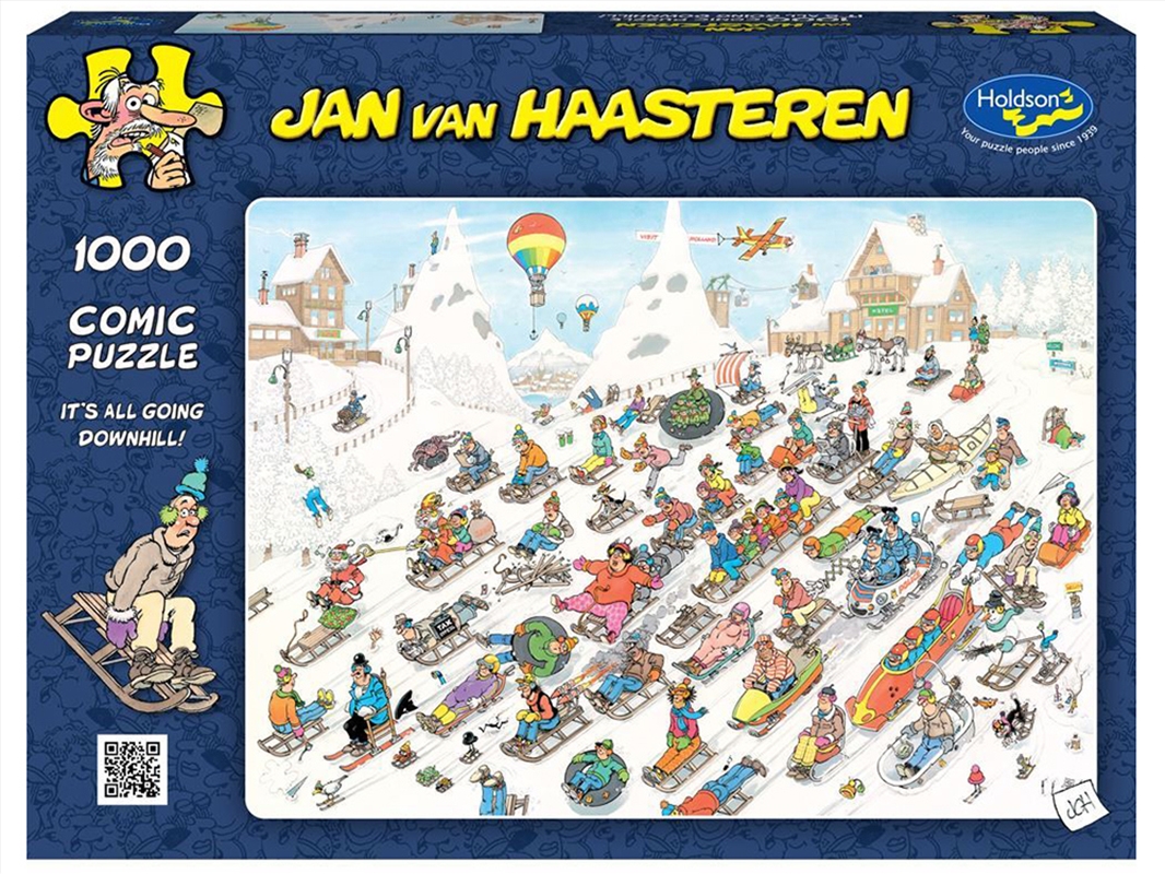 Jvh Its Going Downhill 1000 Piece/Product Detail/Jigsaw Puzzles