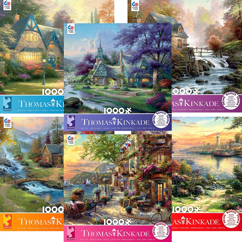 Kinkade 1000 Piece (SENT AT RANDOM)/Product Detail/Jigsaw Puzzles