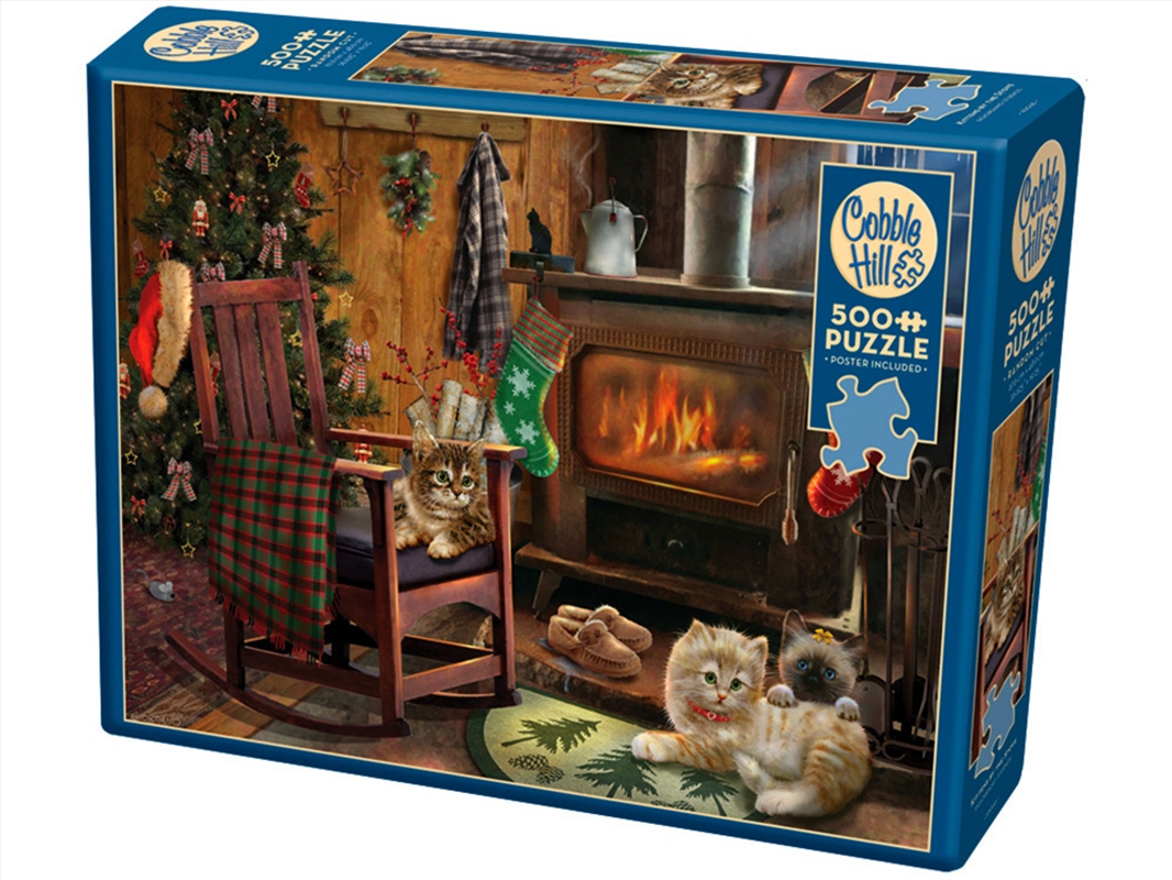 Kittens By The Stove 500 Piece/Product Detail/Jigsaw Puzzles