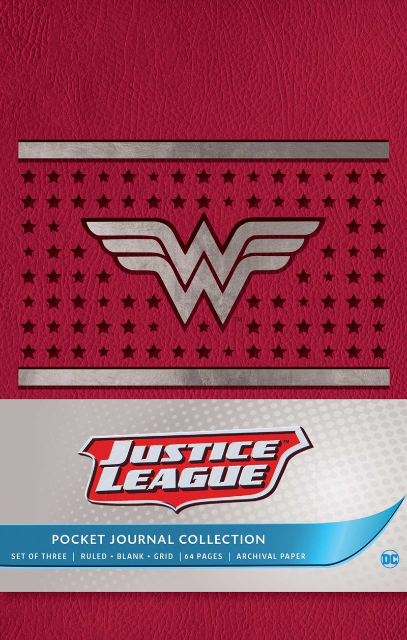 DC Comics: Justice League Pocket Journal Collection (Set of/Product Detail/Stationery