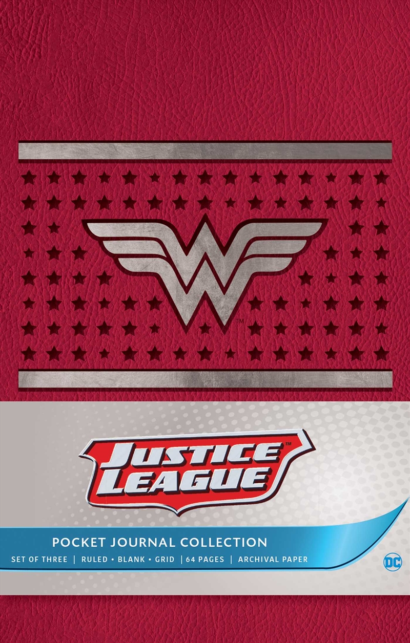 DC Comics: Justice League Pocket Journal Collection (Set of/Product Detail/Stationery