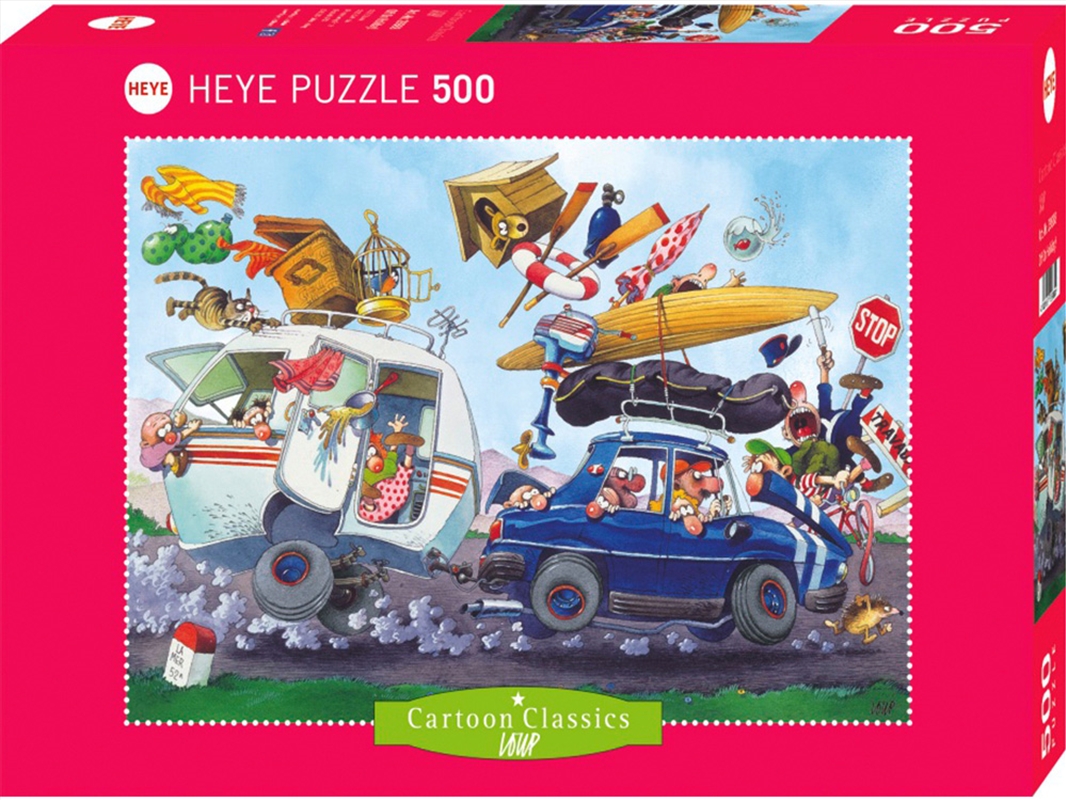 Loup, Off On Holiday! 500 Piece/Product Detail/Jigsaw Puzzles