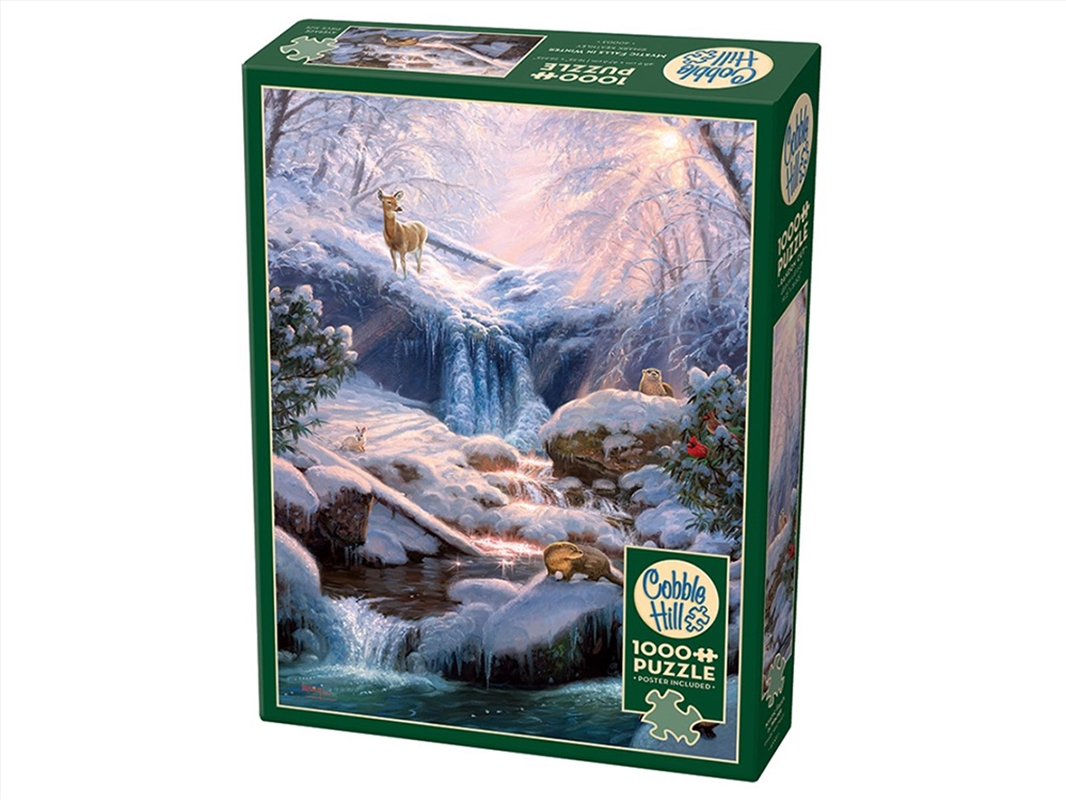 Mystic Falls In Winter 1000 Piece/Product Detail/Jigsaw Puzzles