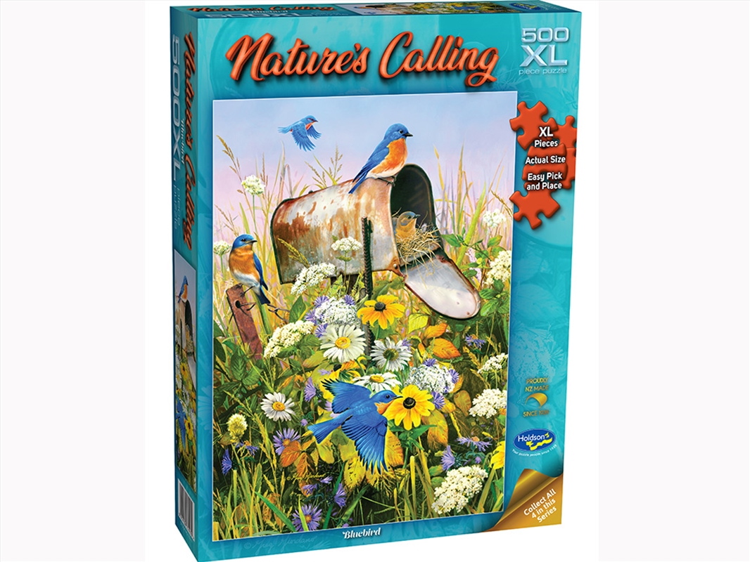 Nature's Calling 500 Piece XL Bluebird/Product Detail/Jigsaw Puzzles