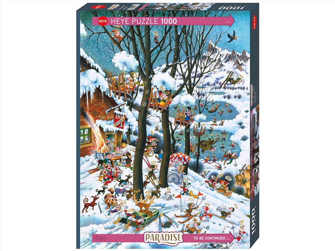 Paradise, In Winter 1000 Piece/Product Detail/Jigsaw Puzzles