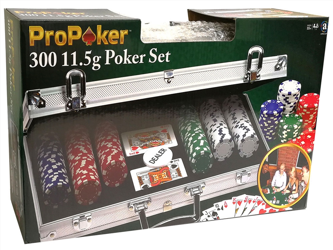 Poker Set Pro 300Pc 11.5gm/Product Detail/Card Games