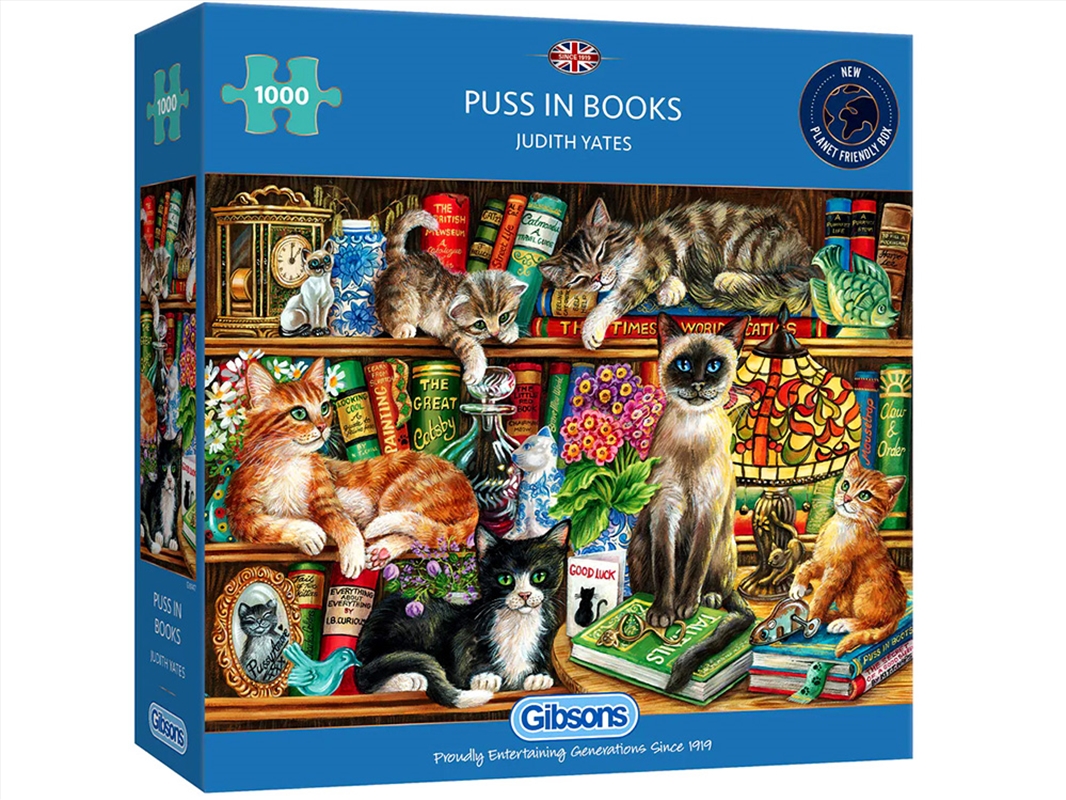 Puss In Books 1000 Piece/Product Detail/Jigsaw Puzzles