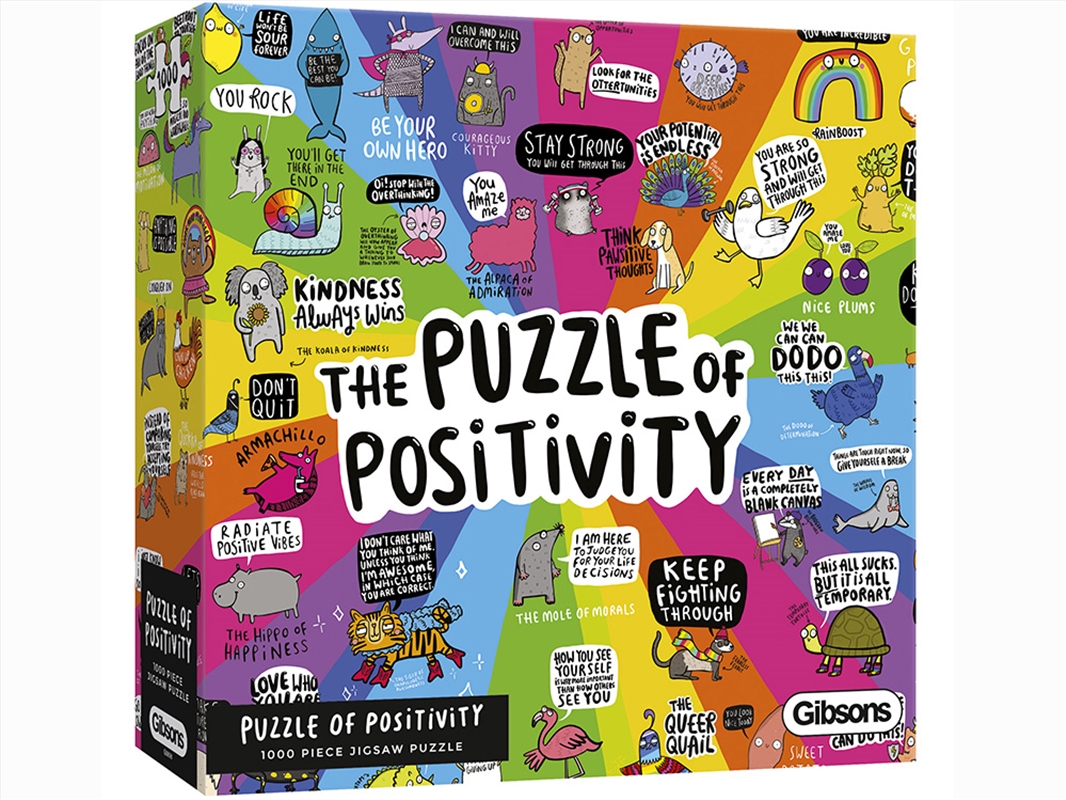 Puzzle Of Positivity 1000 Piece/Product Detail/Jigsaw Puzzles