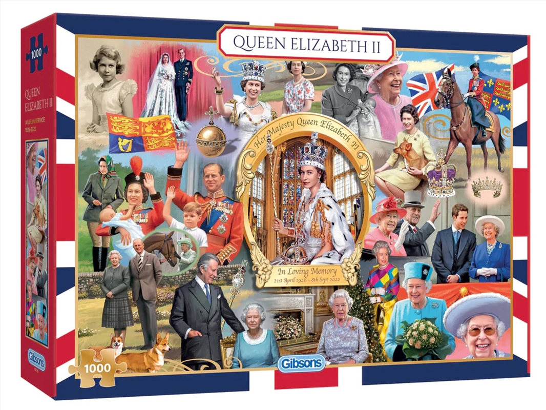 Queen Elizabeth II 1000 Piece/Product Detail/Jigsaw Puzzles