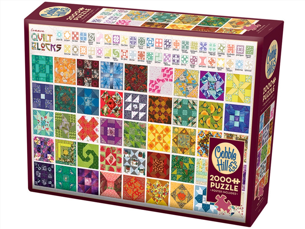Quilt Blocks 2000 Piece/Product Detail/Jigsaw Puzzles