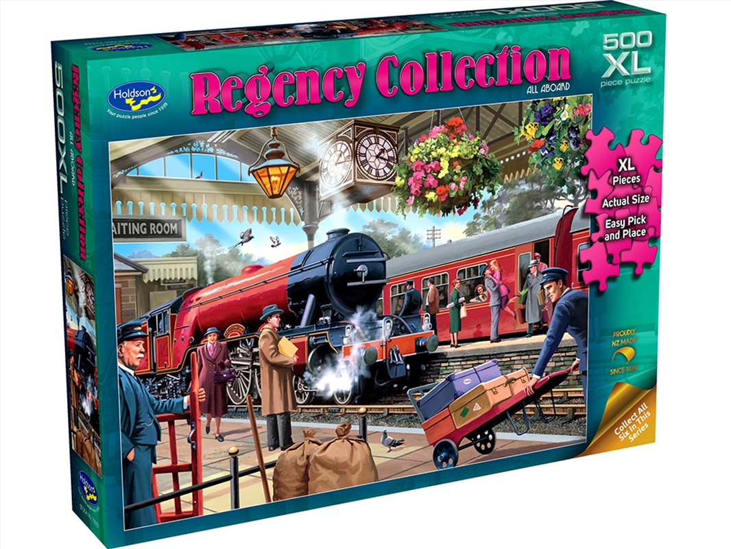 Regency All Aboard 500 Piece XL/Product Detail/Jigsaw Puzzles