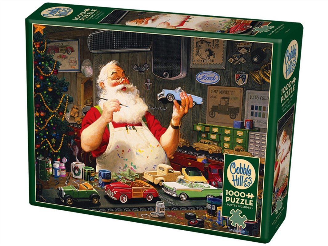 Santa Painting Cars 1000 Piece/Product Detail/Jigsaw Puzzles