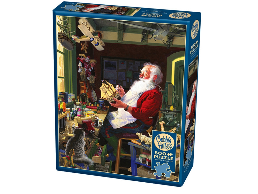 Santa's Workbench 500 Piece/Product Detail/Jigsaw Puzzles