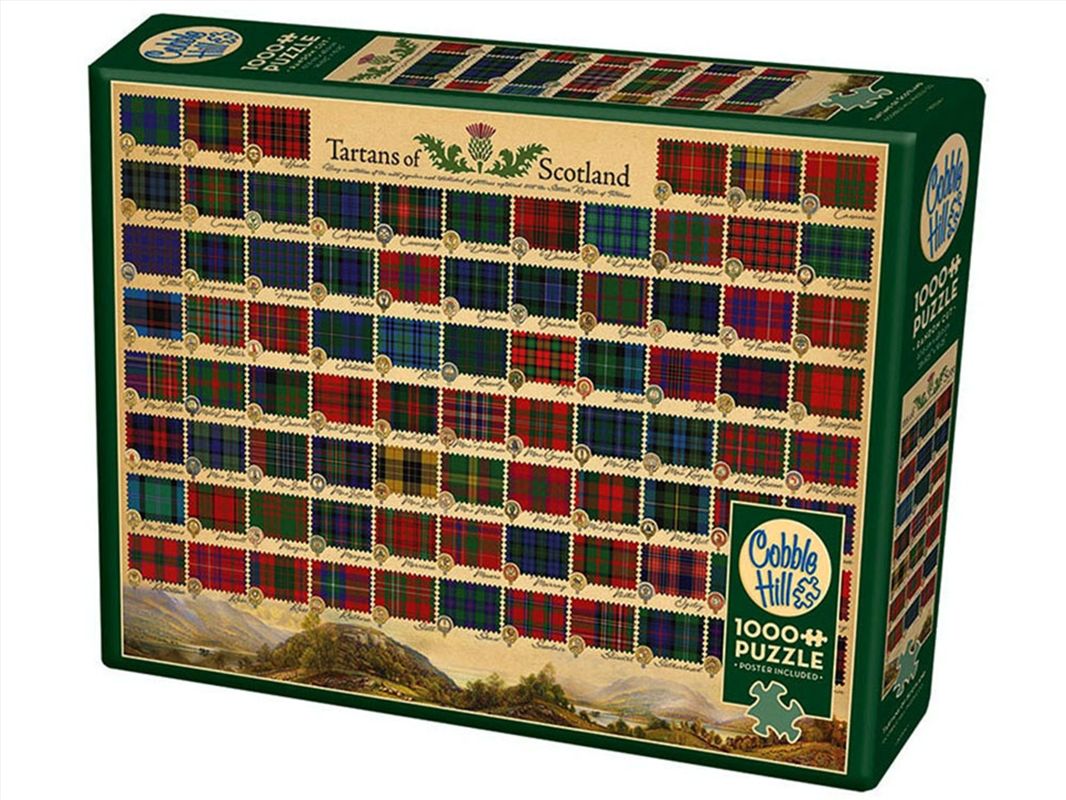 Tartans Of Scotland 1000 Piece/Product Detail/Jigsaw Puzzles