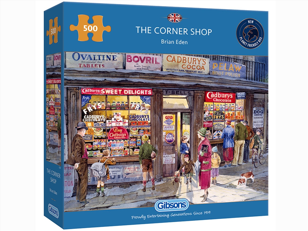 The Corner Shop 500 Piece/Product Detail/Jigsaw Puzzles