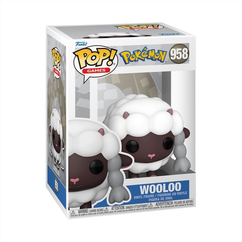 Pokemon - Wooloo Pop! Vinyl [RS]/Product Detail/TV