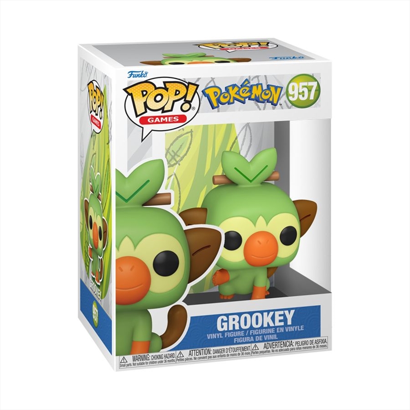 Pokemon - Grookey Pop! Vinyl [RS]/Product Detail/TV