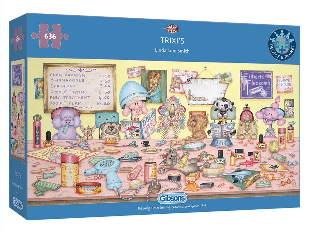 Trixi's 636 Piece/Product Detail/Jigsaw Puzzles