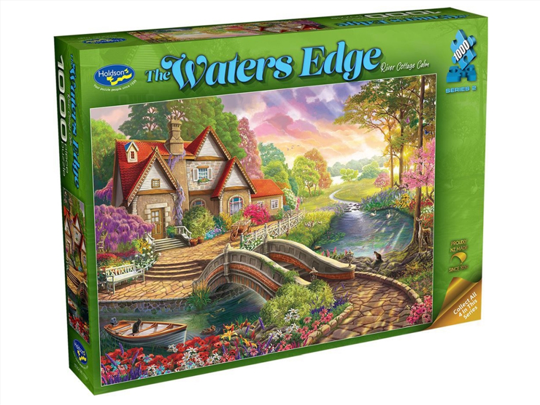 Water's Edge 2 River Cottage 1000 Piece/Product Detail/Jigsaw Puzzles