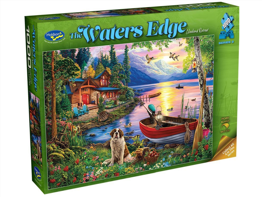 Water's Edge 2 Weekend Retreat 1000 Piece/Product Detail/Jigsaw Puzzles
