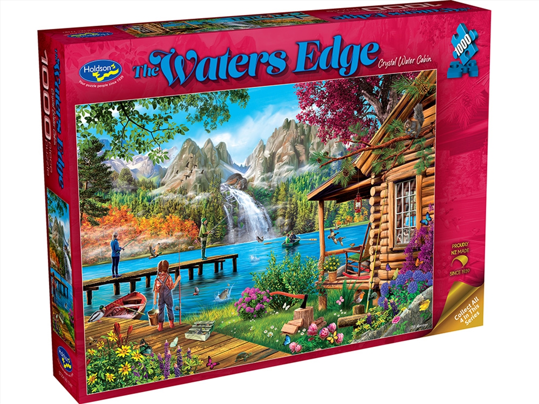 Water's Edge Crystal Water Cabin 1000 Piece/Product Detail/Jigsaw Puzzles