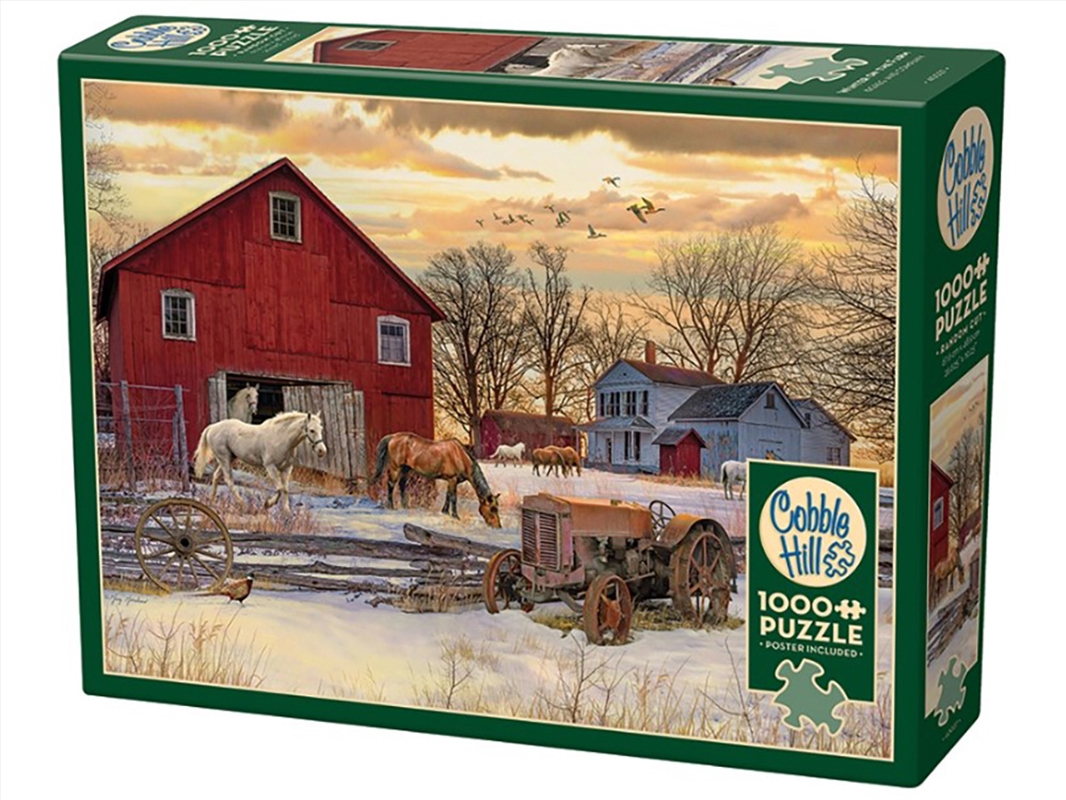 Winter On The Farm 1000 Piece/Product Detail/Jigsaw Puzzles