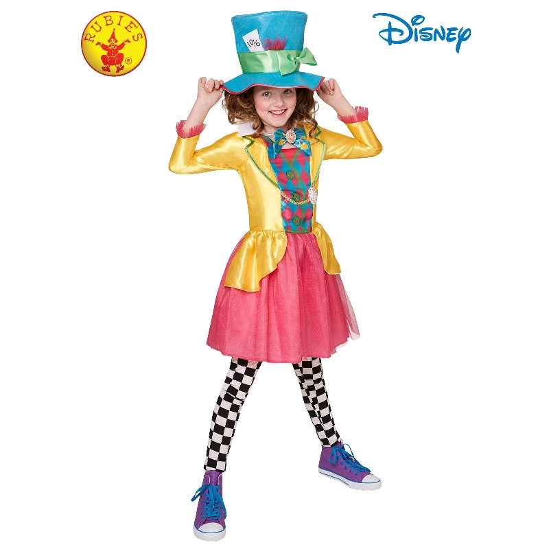 Mad Hatter Girls Deluxe Costume - Size 9-10/Product Detail/Costumes