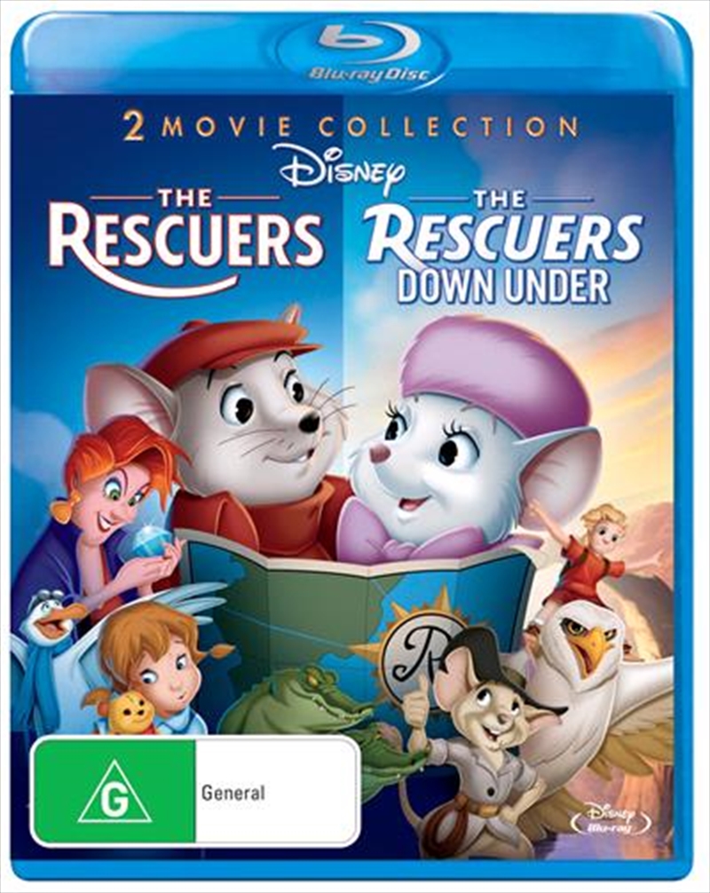 Rescuers  / The Rescuers Down Under, The/Product Detail/Disney