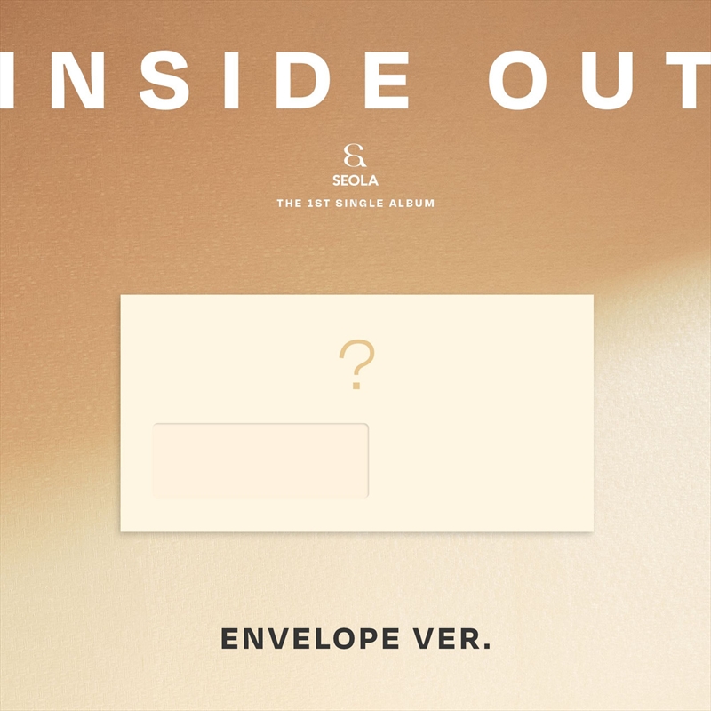1st Single Album - INSIDE OUT (ENVELOPE Ver.)/Product Detail/World