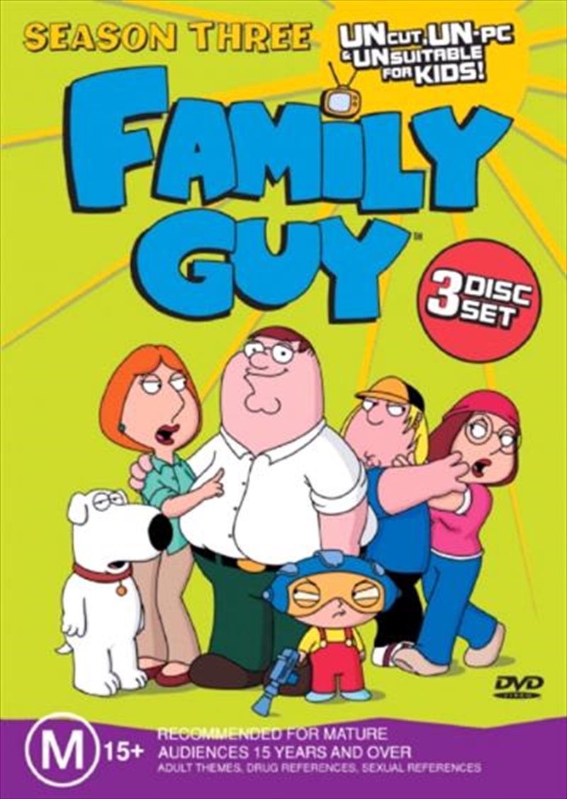 Family Guy Season 03 Collection/Product Detail/Animated