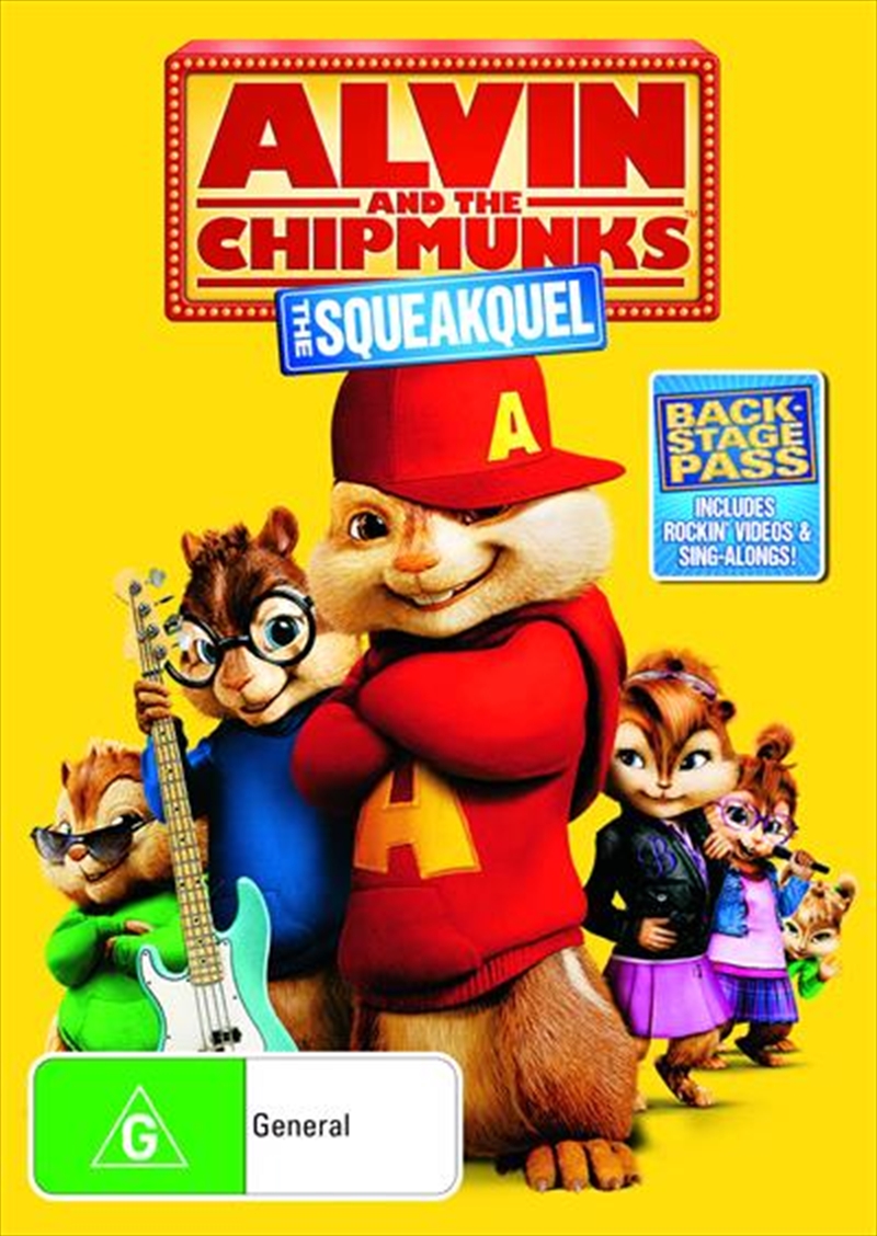 Alvin And The Chipmunks - The Squeakquel/Product Detail/Animated