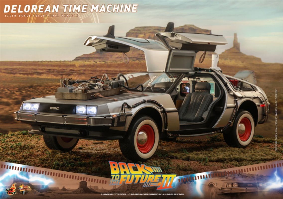 Back to the Future 3 - Delorean Time Machine 1:6 Scale Collectable Vehicle/Product Detail/Figurines