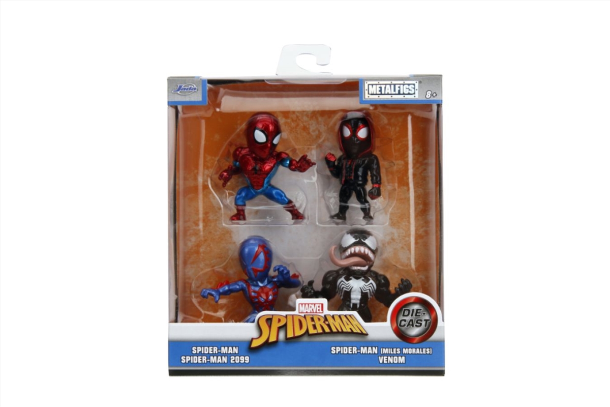 Marvel Comics - Spider-Man 2.5" MetalFig 4-Pack/Product Detail/Figurines