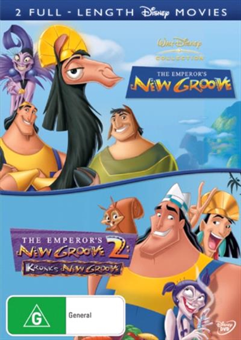 Emperor's New Groove / Kronk's New Groove - Disney Double Pack/Product Detail/Disney