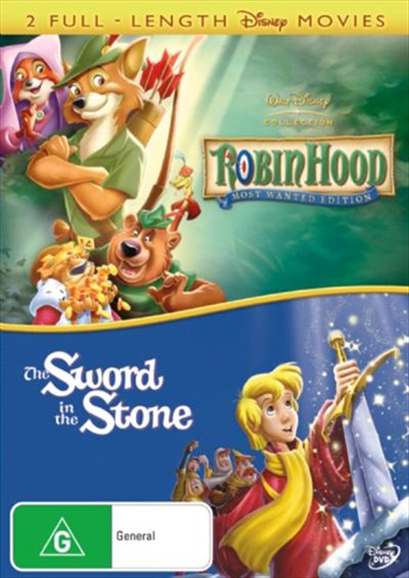 Robin Hood  / Sword In The Stone, The/Product Detail/Disney