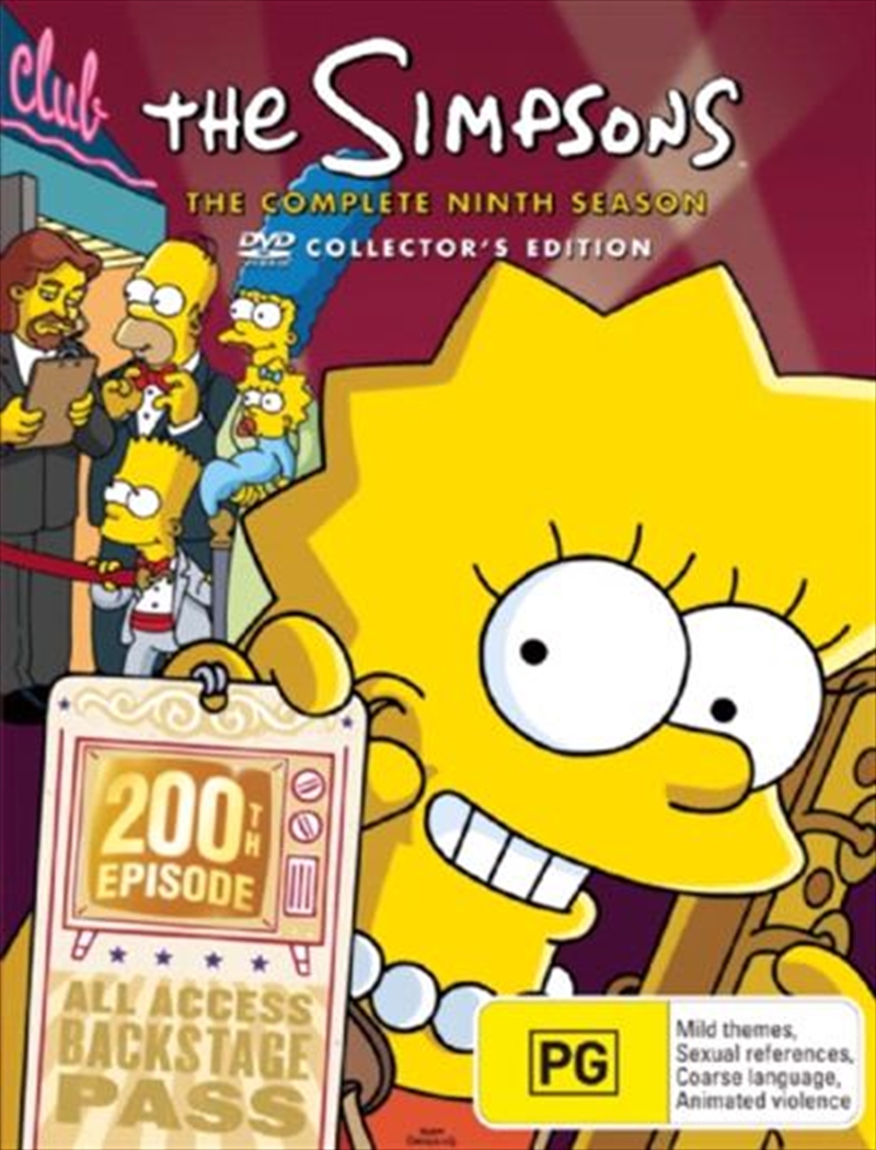Simpsons, The - Season 09 DVD Box Set - Special Edition/Product Detail/Animated