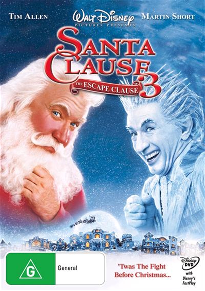Santa Clause 3 - The Escape Clause, The/Product Detail/Comedy
