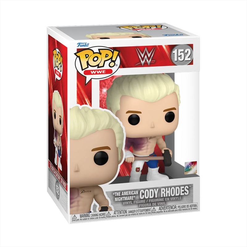 WWE - Cody Rhodes Pop! Vinyl/Product Detail/Sport